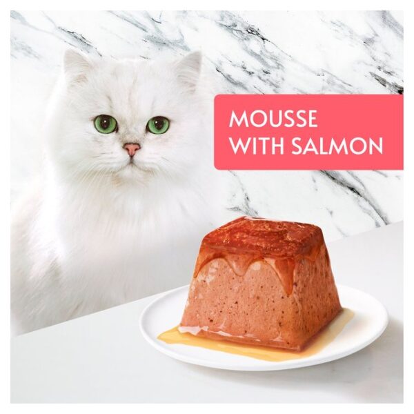 Gourmet Revelations Mousse Salmon In Gravy Wet Cat Food 4 x 57g