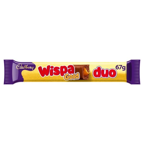 Cadbury Wispa Gold Duo Chocolate Bar 67g