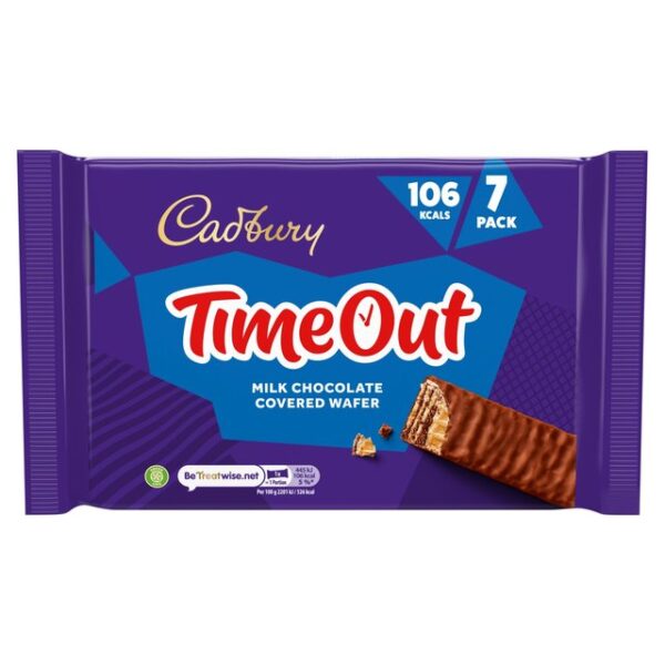 Cadbury Timeout 7 Pack 141.4g