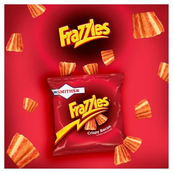 Smiths Frazzles Crispy Bacon Flavour 6 X 18g