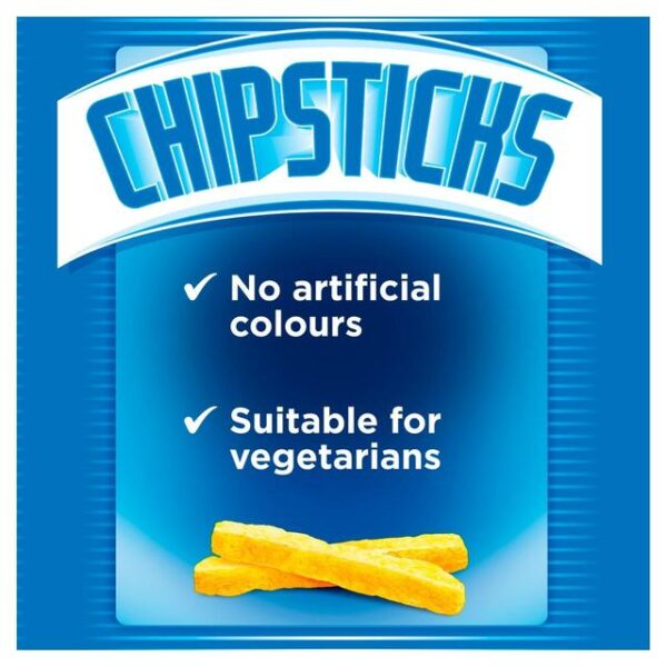 Smiths Chipsticks Salt & Vinegar Flavour 6 X 17g