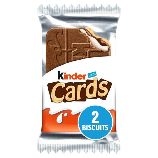 Kinder Cards 2 Pieces 25.6g