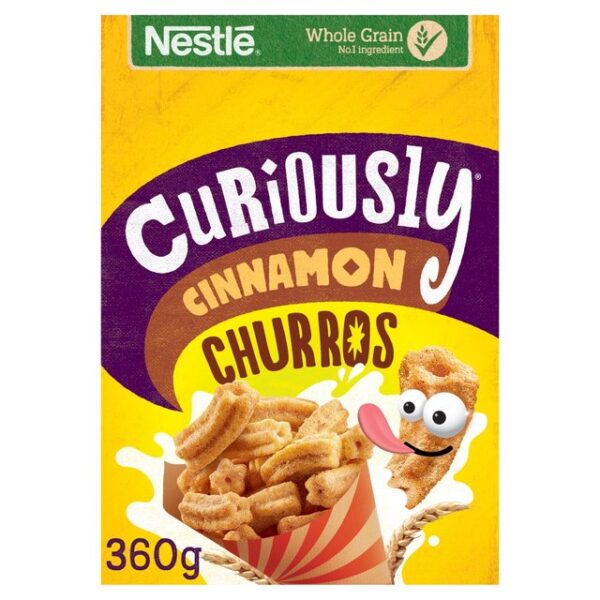 Nestle Curiously Cinnamon Churros 360g