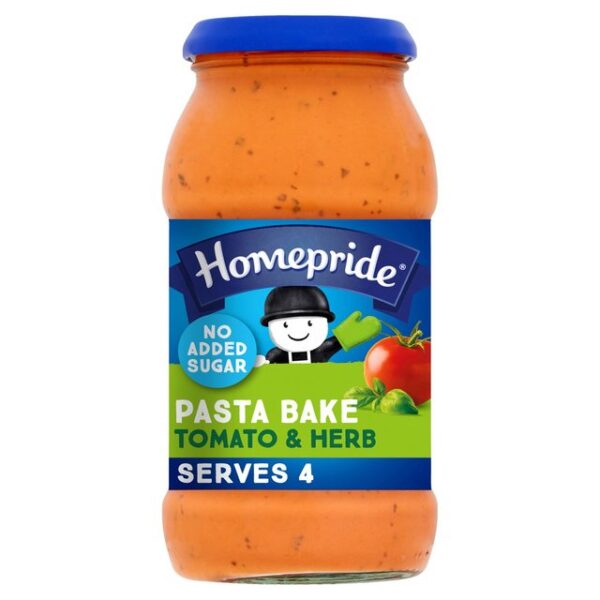 Homepride No Added Sugar Pasta Bake Tomato & Herb 485g