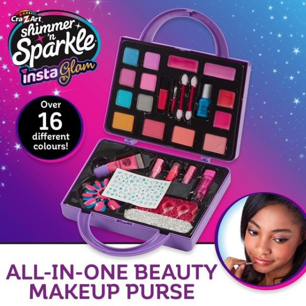 Shimmer & Sparkle Instaglam Beauty Make-Up Purse