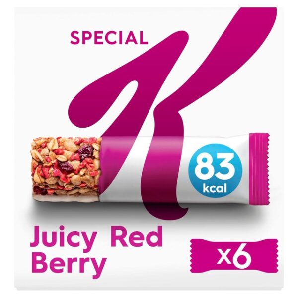 Special K Red Berry Cereal Bar 6 X 21.5g