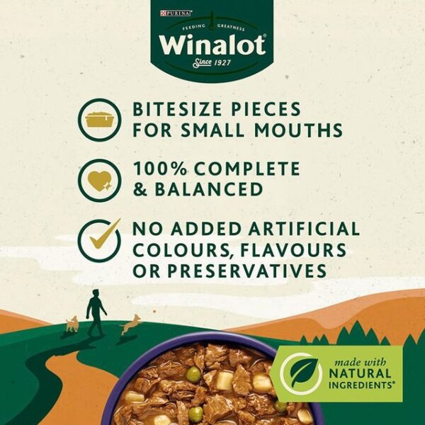 Winalot Small Dog Classic Meals In Gravy 12 X 100g