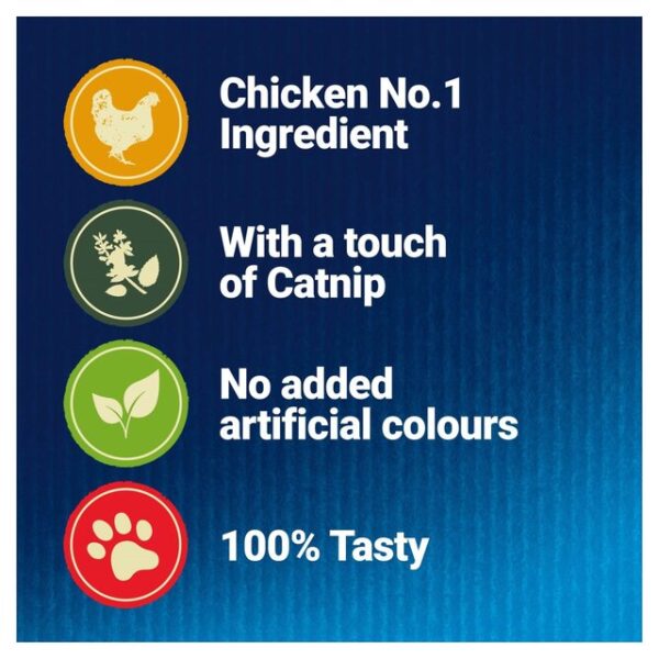 Felix Naturally Delicious Cat Treats Chicken 50g