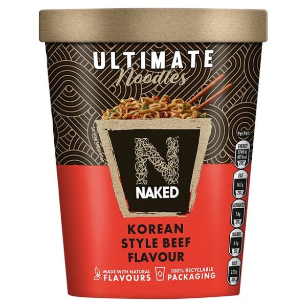 Naked Ultimate Beef Noodle Pot 90g