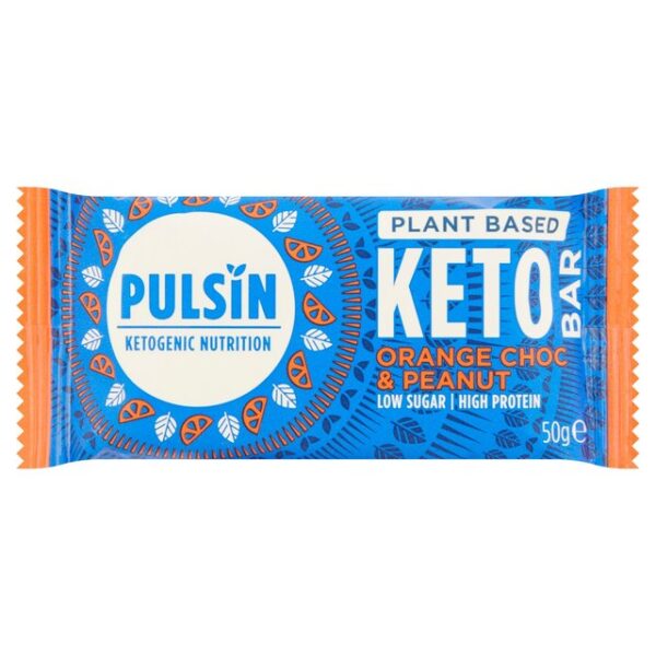 Pulsin Keto Bar Orange Chocolate 50g