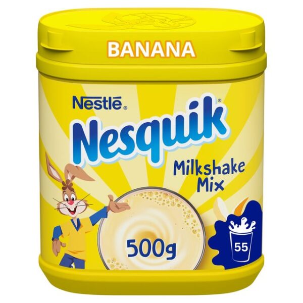 Nesquik Banana Flavour Milkshake Mix 500g