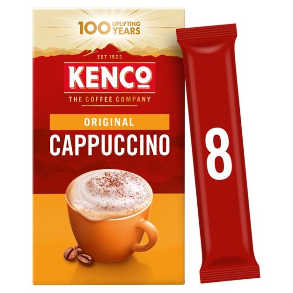 Kenco Cappuccino Sachets 8s 118.4g