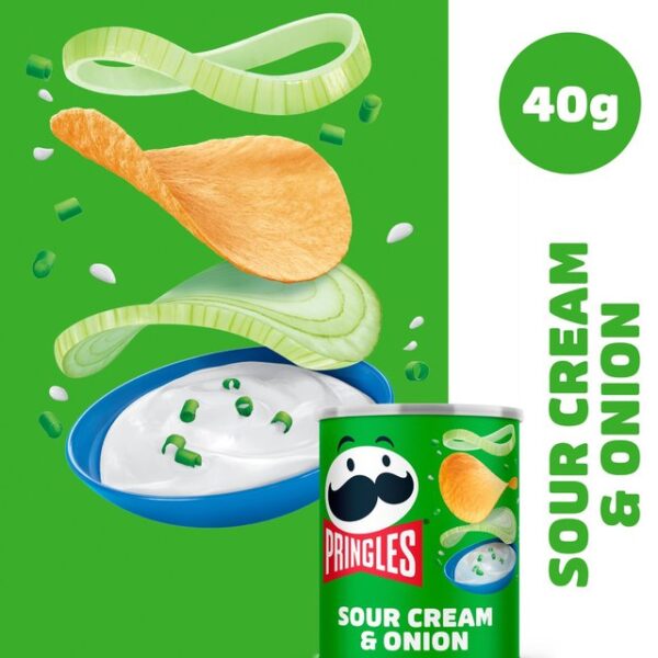 Pringles S/Cream Onion 40g