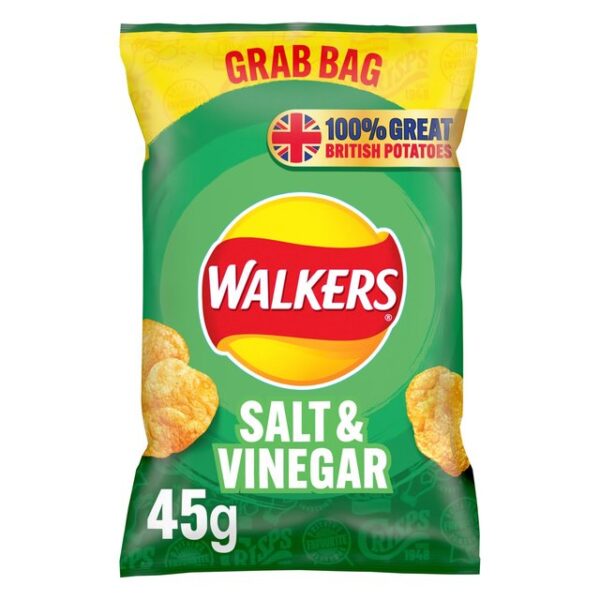 Walkers Salt Vinegar 45g