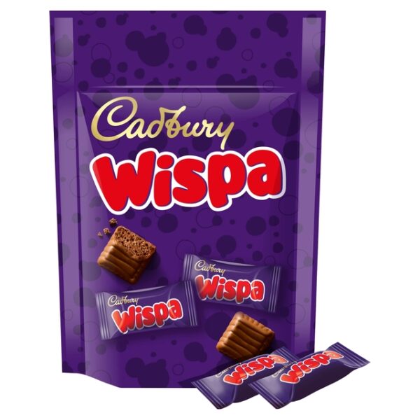 Cadbury Mini Wispa Chocolate Pouch 300g