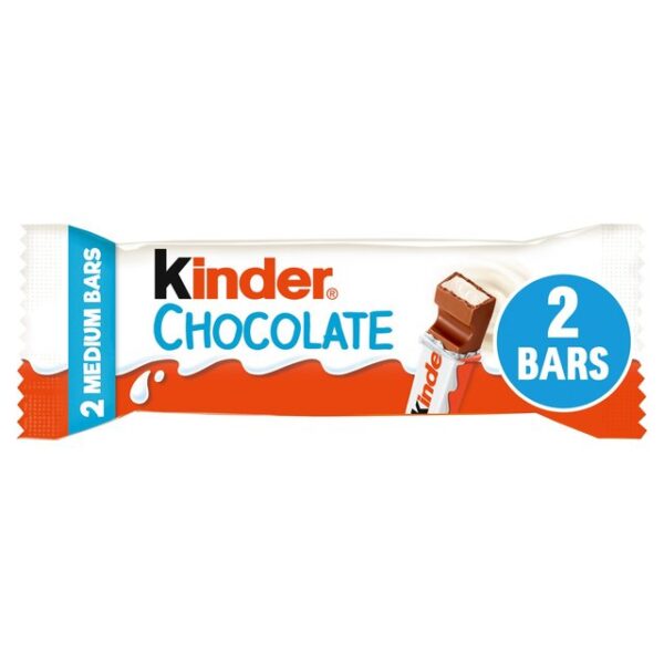 Kinder Choc Medium Bars 2 x 21g