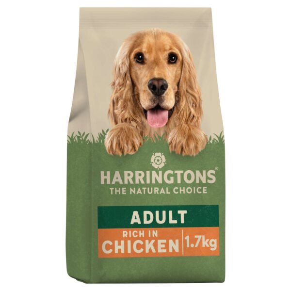 Harringtons Dry Adult Dog Food Rich in Chicken  Rice 1.7kg