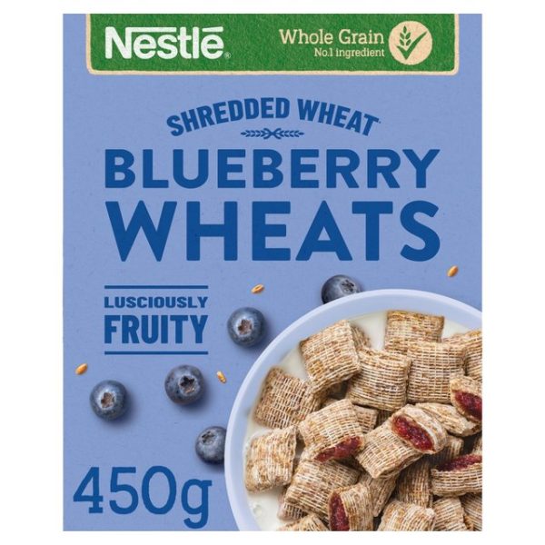 Nestle Shredded Wheat Blueberry Fruit Wheats 450g