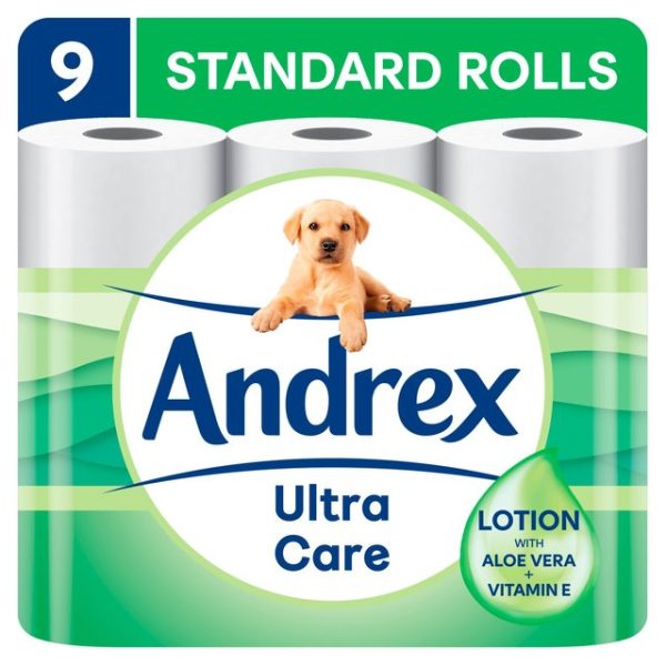 Andrex Ultra Care Toliet Roll 9 Rolls