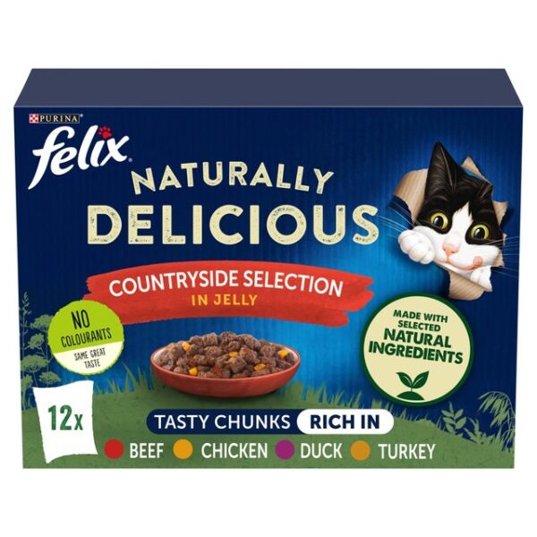 Felix Naturally Delicious Countryside Selection 12 x 80g