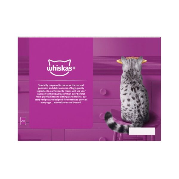 Whiskas Senior 7+ Poultry Feasts Pouches in Gravy 12 x 85g