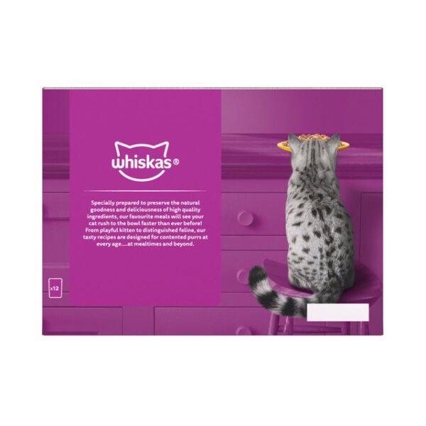 Whiskas Senior 7+ Poultry Feasts Pouches in Jelly 12 x 85g