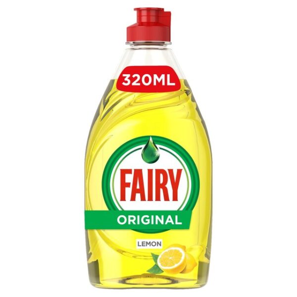 Fairy Lemon Washing Up Liquid 320ml