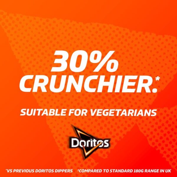 Doritos Dippers Hint Of Paprika Sharing Tortilla Chips Crisps 230g