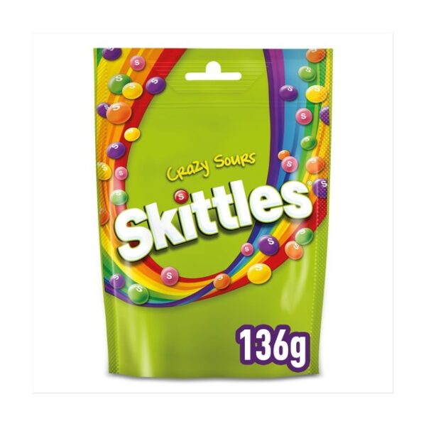 Skittles Sours Pouch 136g