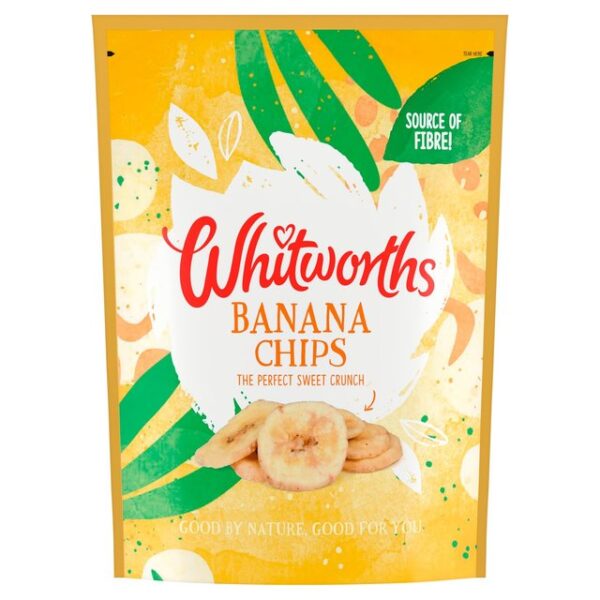 Whitworths Banana Chips 150g