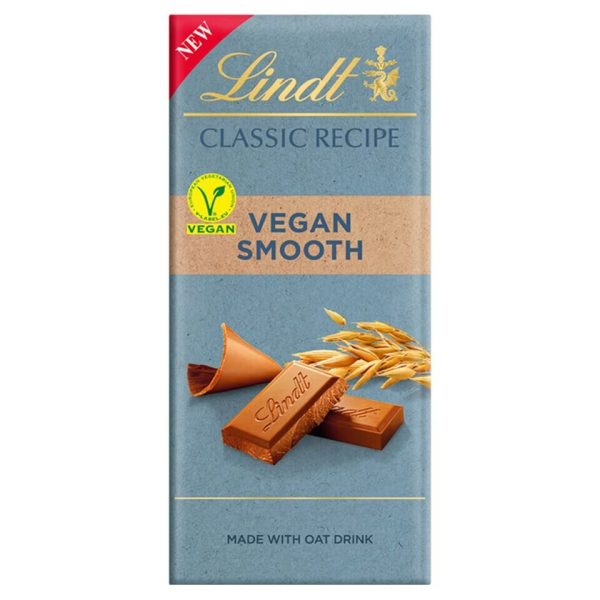 Lindt Classic Recipe Vegan Smooth Chocolate 100G