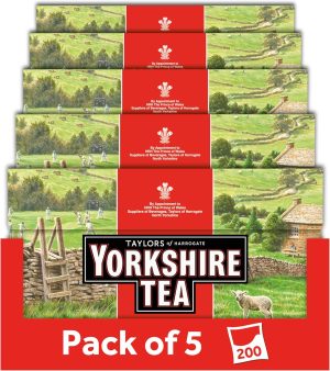 Yorkshire Tea Bags x 40 pack of 5