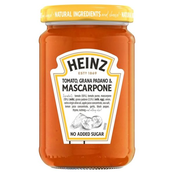 Heinz Tomato Mascarpone & Grana Padano Pasta Sauce 350g