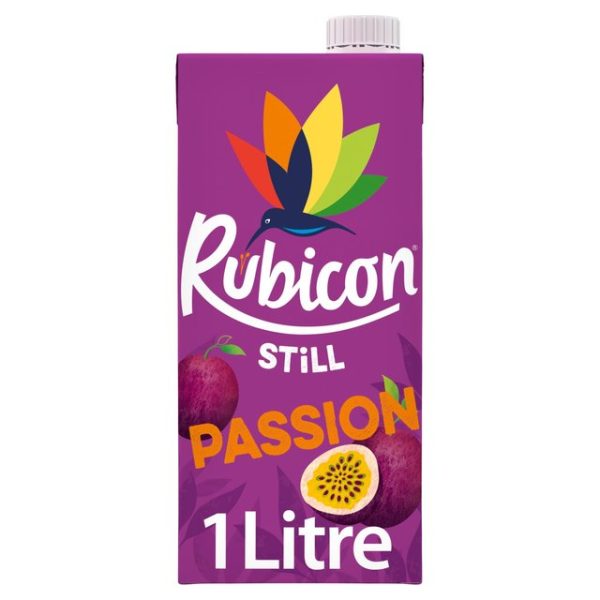 Rubicon Still Passion Fruit Juice Drink 1L