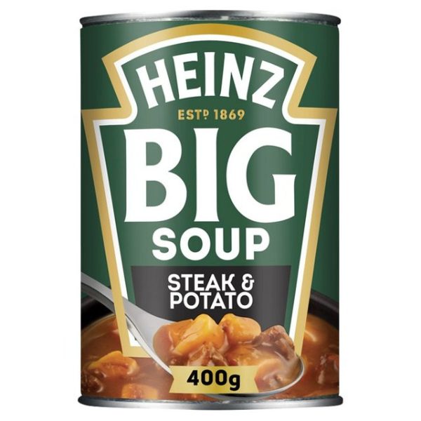 Heinz Big Soup Steak & Potato 400g