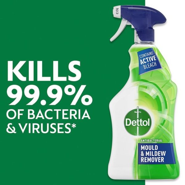 Dettol Antibacterial Disinfectant Mould & Mildew Remover Spray 750ml