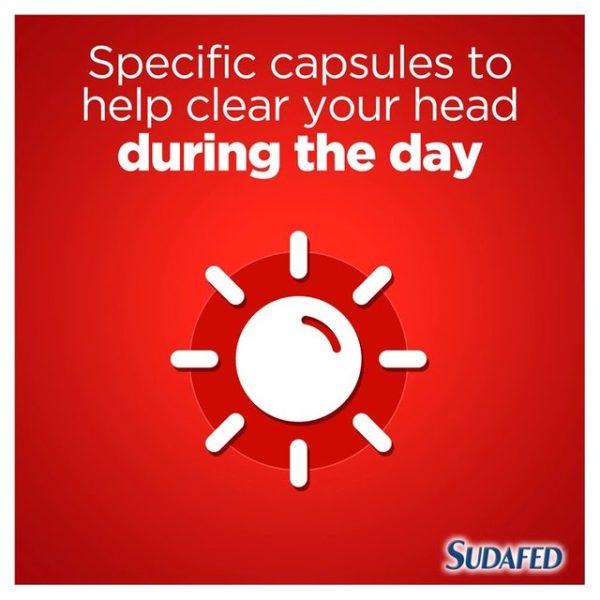 Sudafed Headcold Day & Night 16 per pack