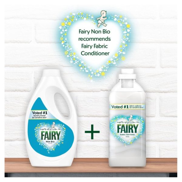 Fairy Non Bio For Sensitive Skin Washing Liquid 51 Washes 1.89L