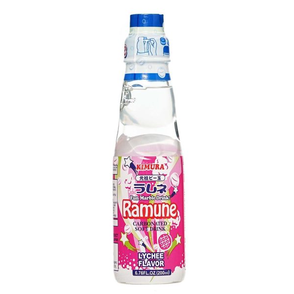 Kimura Drink Lychee Ramune Soda