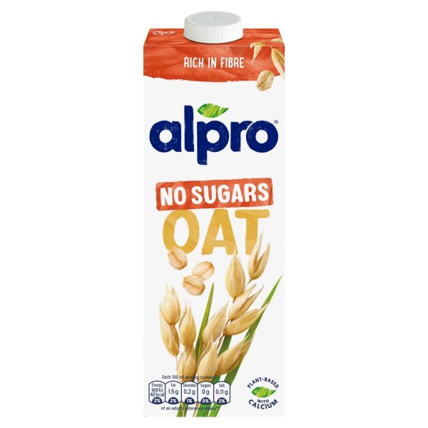 Alpro Oat Unsweetened Long Life Drink 1L