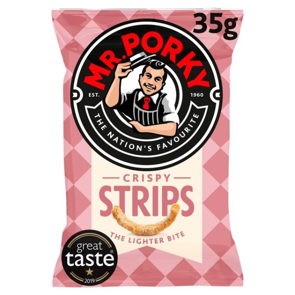 Mr. Porky Crispy Strips 35g