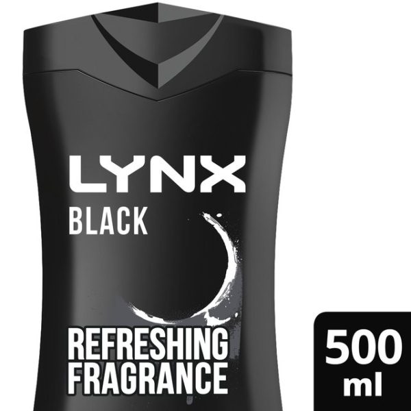 Lynx Black Shower Gel 500ml