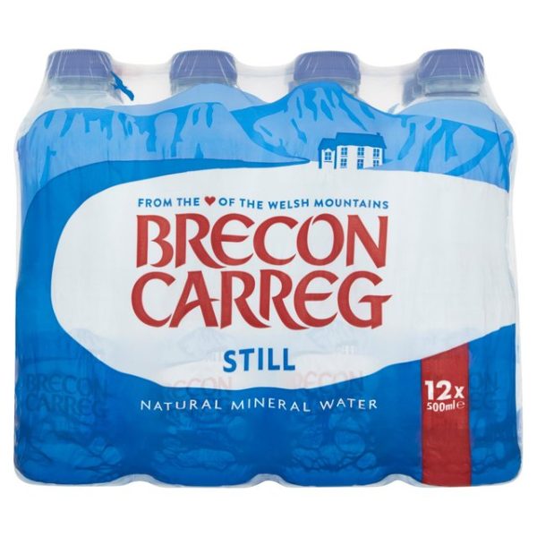 Brecon Carreg Still Natural Mineral Water 12 x 500ml