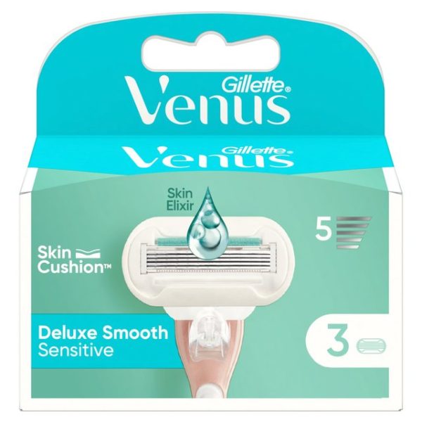 Gillette Venus Extra Smooth Sensitive Blades 3 Blades 3 per pack