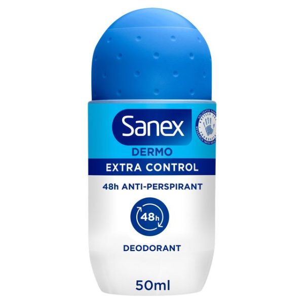 Sanex Dermo Extra Control Roll On Antiperspirant 50ml