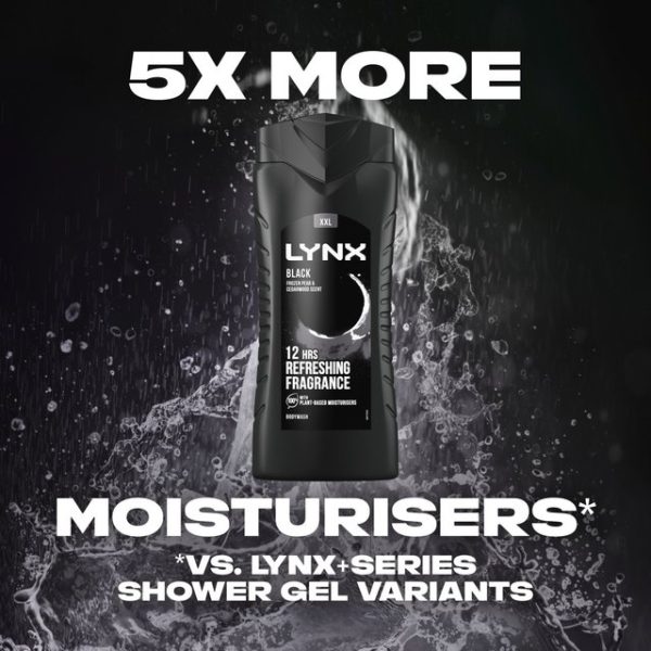 Lynx Black Shower Gel 500ml