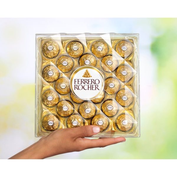 Ferrero Rocher Chocolate Pralines Gift Box 24 Pieces 300g