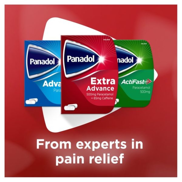 Panadol Extra Advance Painkillers Paracetamol & Caffeine Tablets 14 per pack