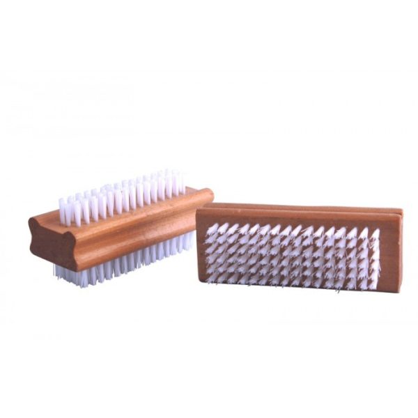 NAIL BRUSH WOODEN NYLON BRISTLE