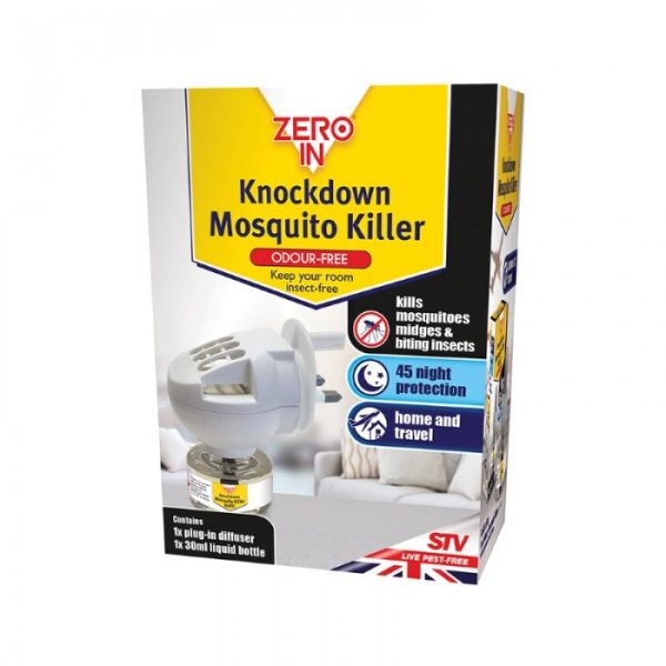 ZERO IN KNOCKDOWN MOSQUITO KILLER PLUG IN UNIT